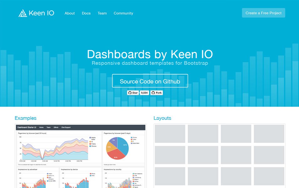 Dashboards - Free Bootstrap Dashboard Template