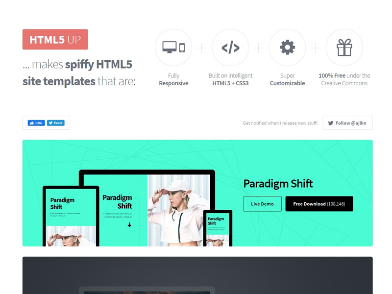 HTML5 - Free Templates