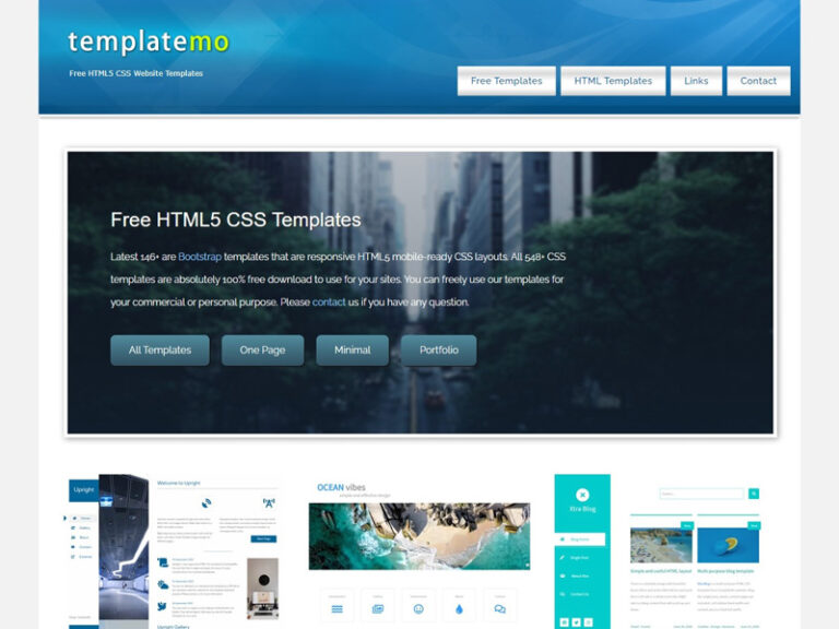 11+ Sites to Download Free HTML Templates | UIdeck