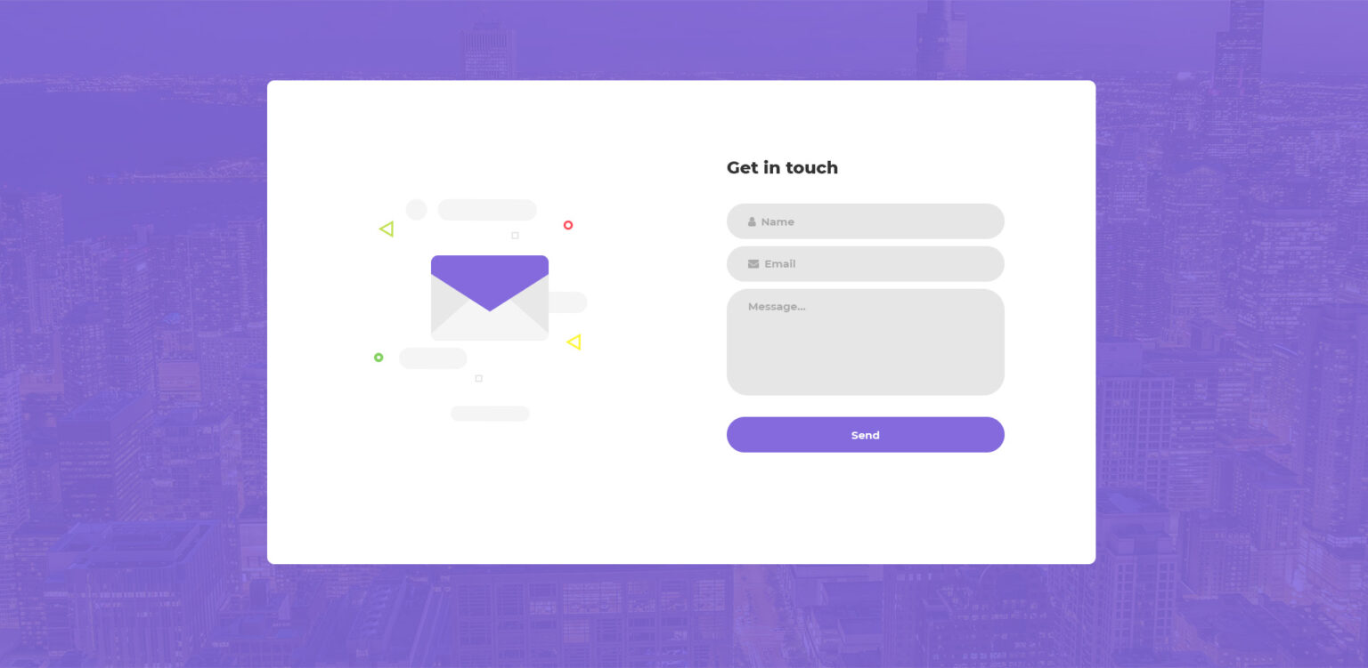 15+ Free HTML Contact Form & Page Templates | UIdeck