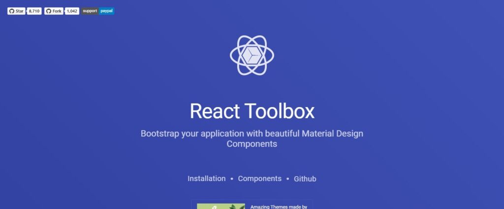 React toolbox