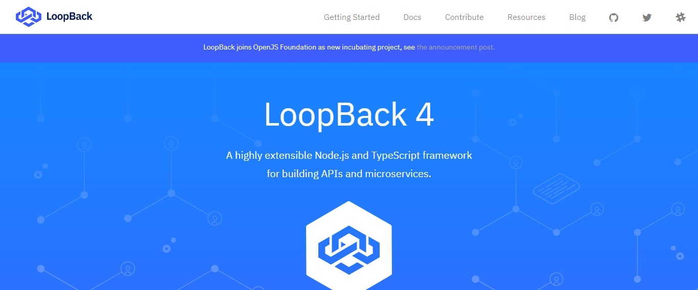 Loopback - Nodejs and Typescript Framework