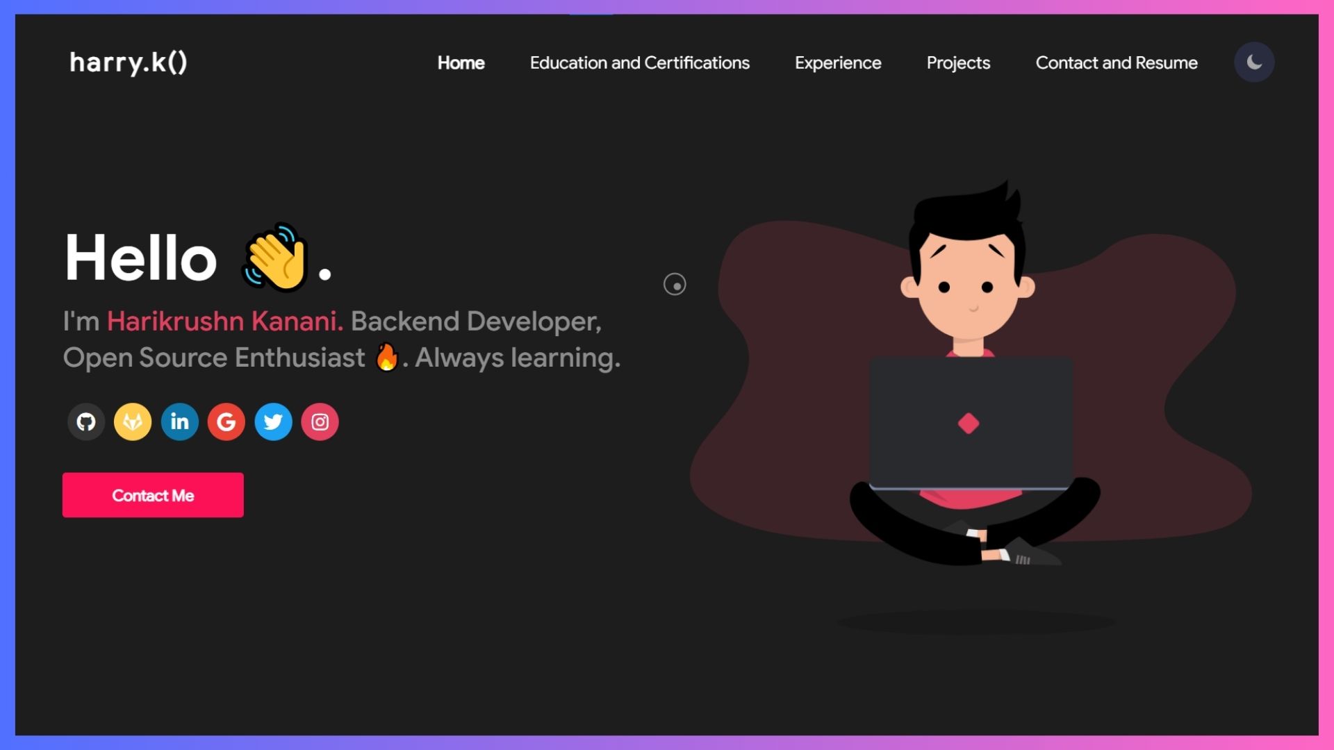 Free Personal Website Templates