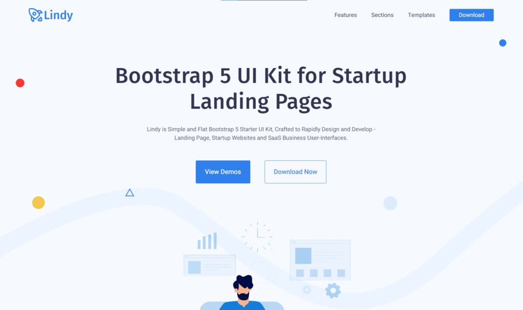 Lindy - Bootstrap 5 UI Kit