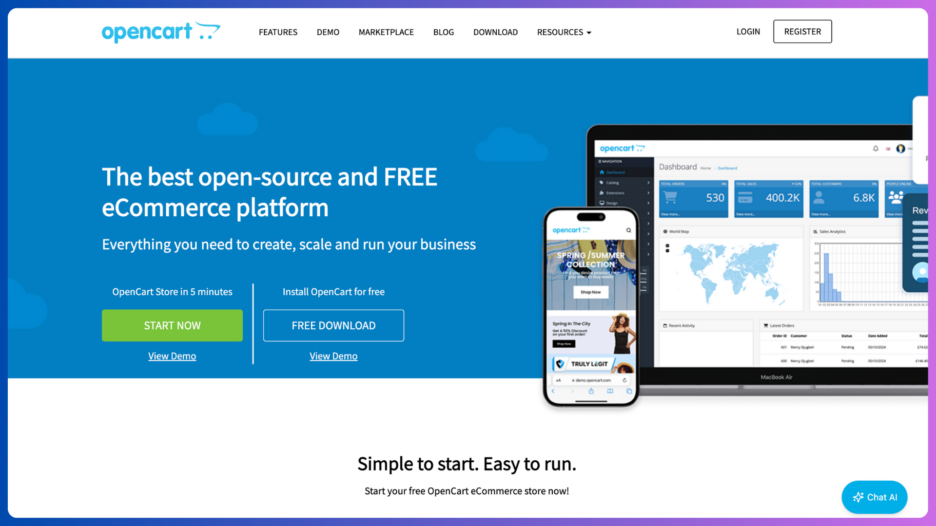 OpenCart - Free eCommerce Solution