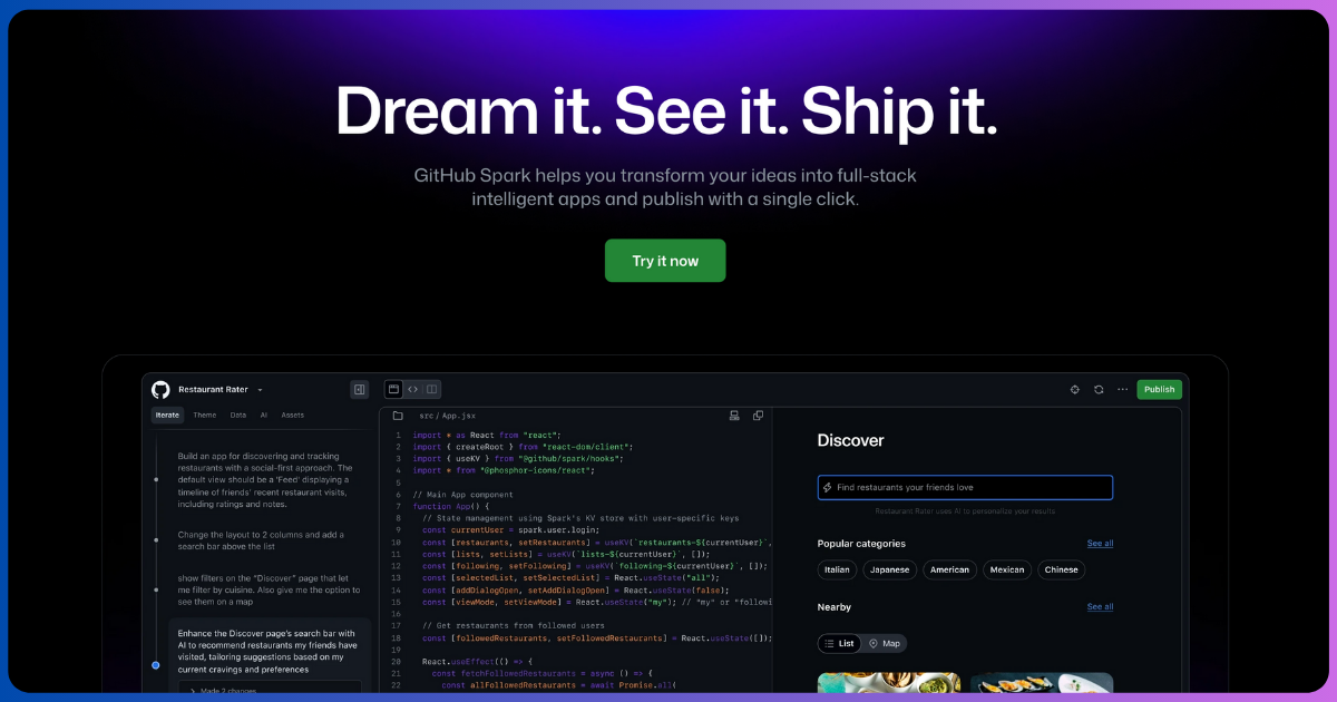 GitHub Spark - AI Builder
