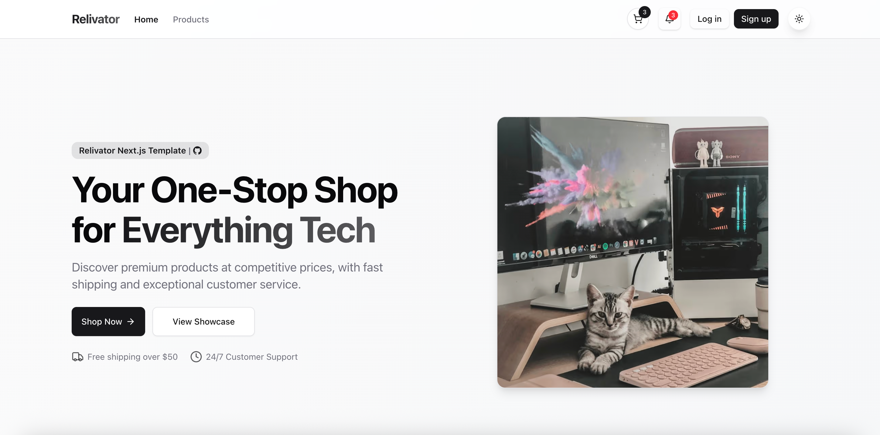 Relivator Ecommerce Template