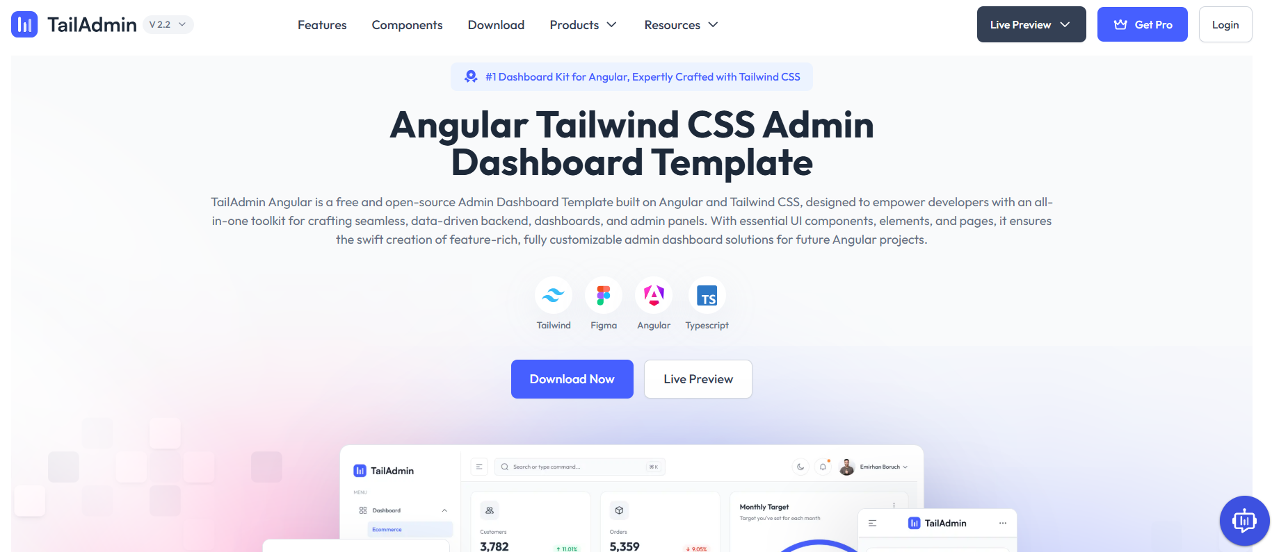 TailAdmin Angular Template
