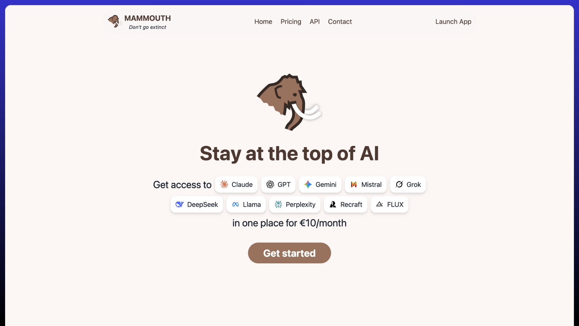 Mammouth AI - Best Budget Multi-Model