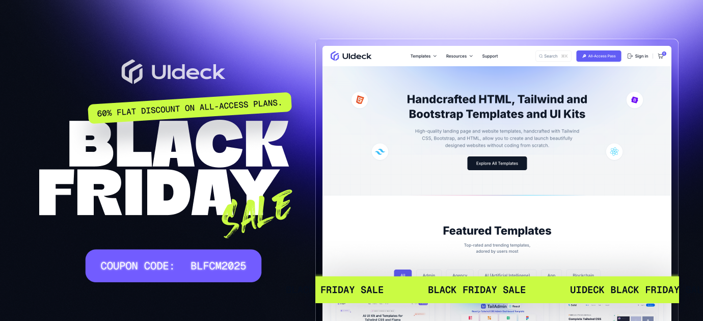 UiDeck - Black Friday Deals