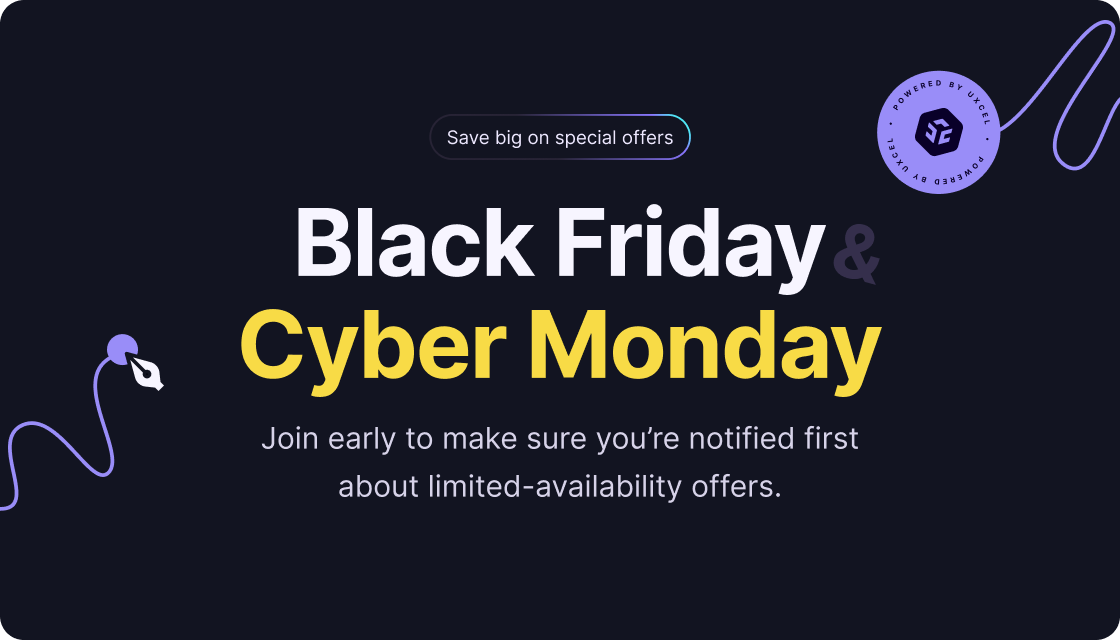 Uxcel - Black Friday Deals