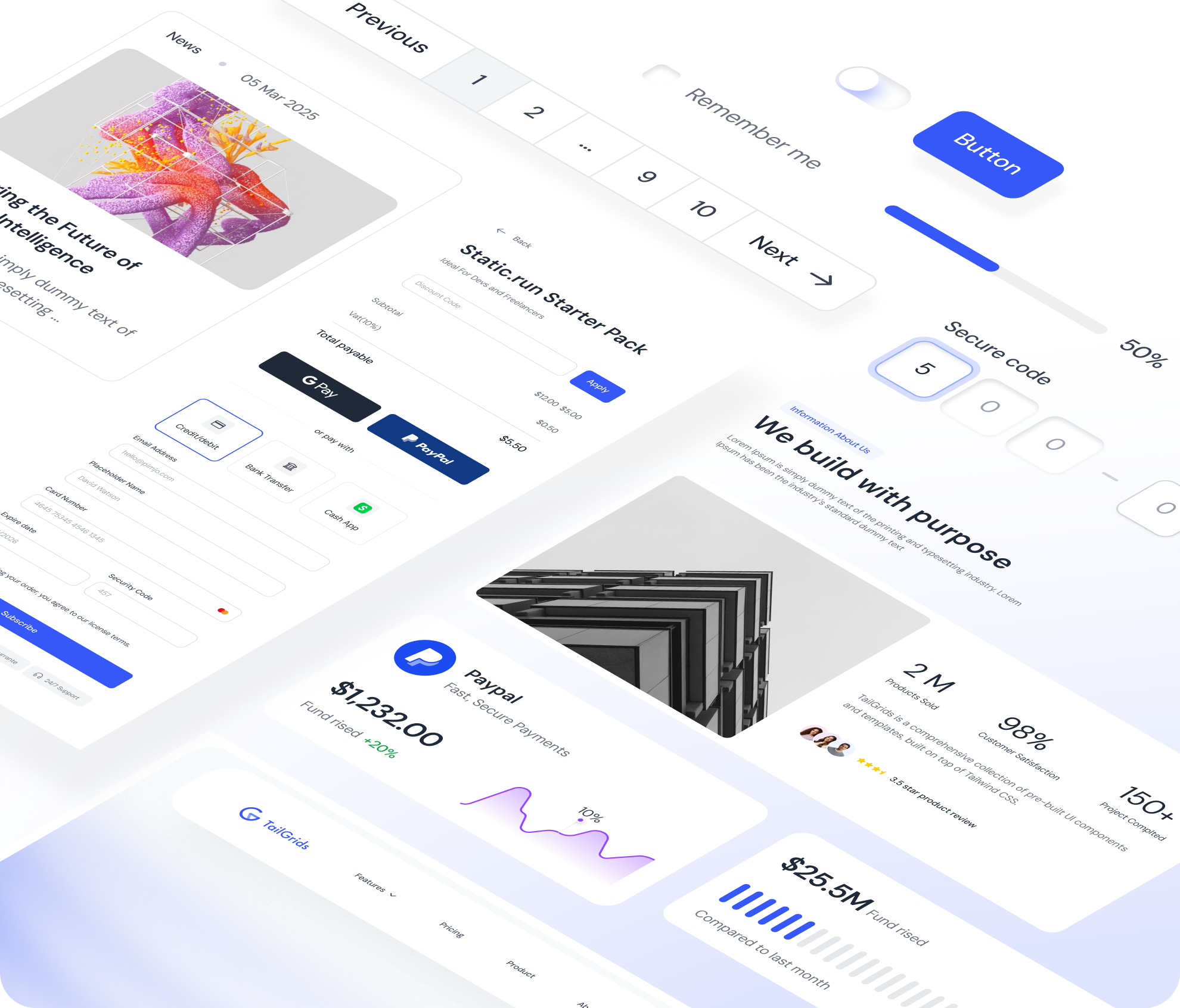 Figma UI Kit Preview