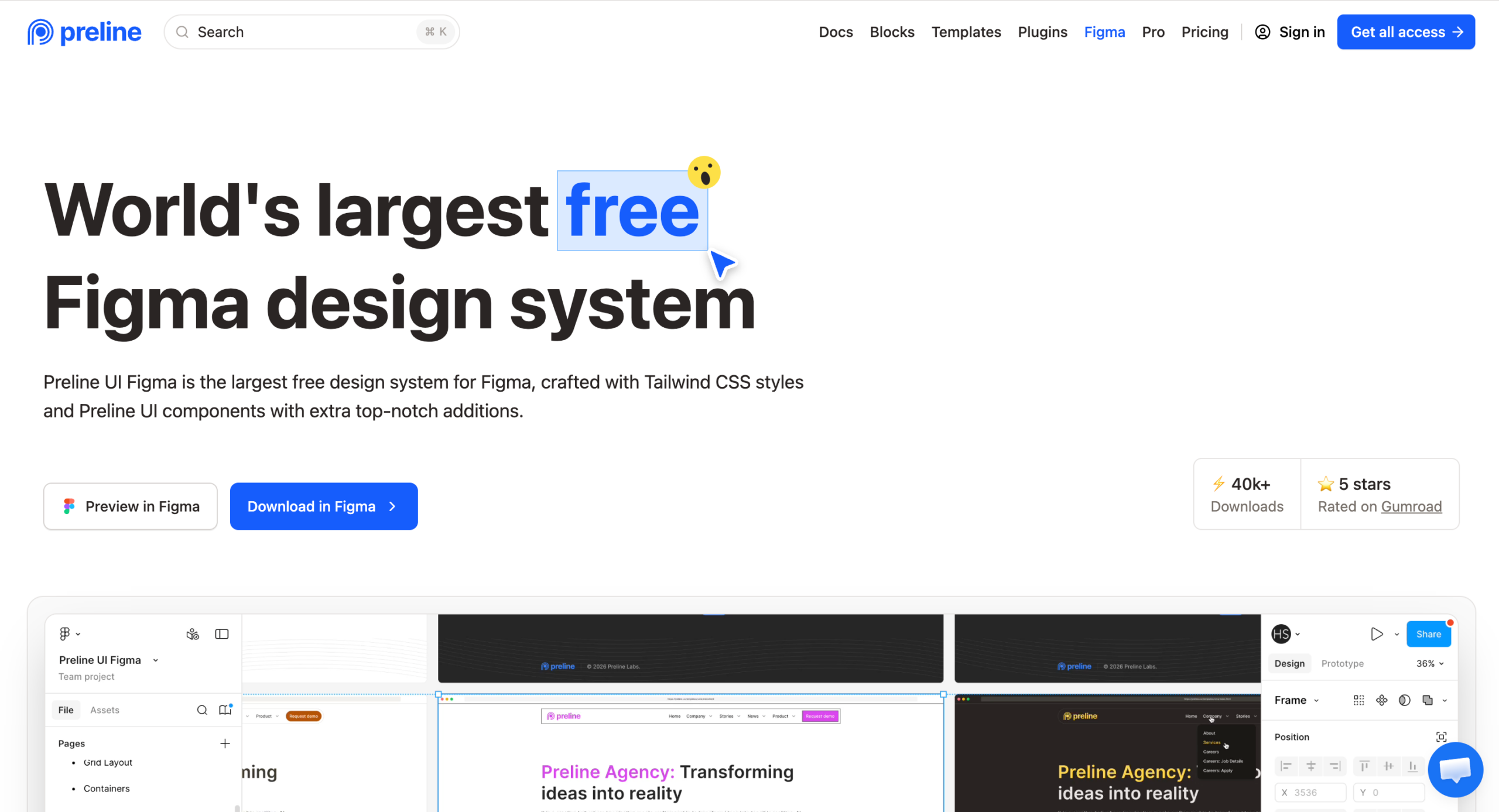 Preline UI Figma